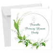 kartka okolicznosciowa konwalie prezent pamiatka na komunie swieta 15x15 cm