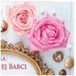 kartka okolicznosciowa laurka dla babci serdeczne zyczenia maki 15 x 15 cm