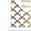kartka okolicznosciowa mlodej parze zlote serca paw 12 5 x 17 6 cm