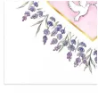 kartka okolicznosciowa slub serce i lawenda henry 15 x 15 cm