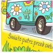 kartka okolicznosciowa urodziny hipisowski autobus henry 15 x 15 cm
