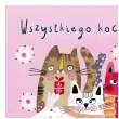 kartka okolicznosciowa urodziny kotki henry 15 x 15 cm