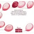 kartka okolicznosciowa urodziny zaba i balony henry 15 x 15 cm