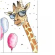 kartka okolicznosciowa urodziny zyrafy henry a5