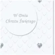 kartka okolicznosciowa w dniu chrztu sw serca paw 12 5 x 17 6 cm