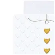 kartka okolicznosciowa w dniu slubu 3 serca paw 12 5 x 17 6 cm