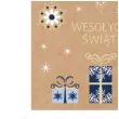 kartka okolicznosciowa wesolych swiat eko gwiazdka maki b6