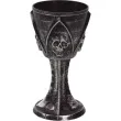 kielich czaszka halloween czarny guirca 19 cm