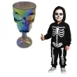 kielich czaszka halloween opalizujacy amscan 18 5 cm