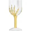kielich dlon szkieletora halloween transparentny guirca 18 cm