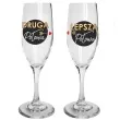 kieliszki do szampana zgrany duet szklane bgtech 170 ml 2 sztuki