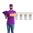 kieliszki do wodki 30 urodziny szklane bgtech 35 ml 4 szt