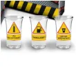 kieliszki do wodki znaki drogowe bgtech 6 szt