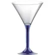 kieliszki jednorazowe martini aperitif granatowe goldplast 185 ml 10 szt