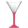 kieliszki jednorazowe martini aperitif rozowe koralowe goldplast 185 ml 10 szt