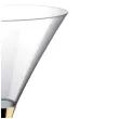 kieliszki jednorazowe martini aperitif zlote chrom goldplast 185 ml 10 szt