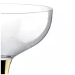 kieliszki jednorazowe szampan classic zloty chrom goldplast 205 ml 10 szt