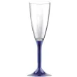 kieliszki jednorazowe szampan long granatowe goldplast 120 ml 10 szt