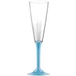 kieliszki jednorazowe szampan long xl turkusowe goldplast 160 ml 10 szt