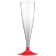 kieliszki jednorazowe szampan premium czerwone goldplast 140 ml 10 szt