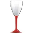 kieliszki jednorazowe wino classic czerwone goldplast 180 ml 10 szt