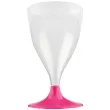 kieliszki jednorazowe wino classic fuksja goldplast 200 ml 10 szt