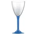 kieliszki jednorazowe wino classic niebieskie goldplast 180 ml 10 szt