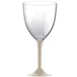 kieliszki jednorazowe wino xl bezowe goldplast 300 ml 10 szt