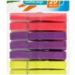 klamerki na pranie strong mix plastikowe ravi 20 szt