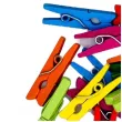 klamerki ozdobne drewniane kolorowe mix aliga 25 szt 2 5 cm