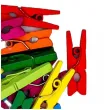klamerki ozdobne drewniane kolorowe mix aliga 25 szt 2 5 cm