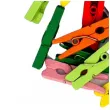 klamerki ozdobne drewniane kolorowe mix aliga 25 szt 2 5 cm