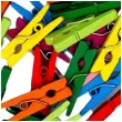 klamerki ozdobne drewniane kolorowe mix aliga 25 szt 2 5 cm