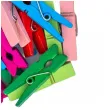 klamerki ozdobne drewniane kolorowe mix aliga 25 szt 3 5 cm