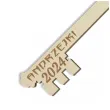 klucz do lania wosku andrzejki 2024 klucz 6 drewno 23 cm