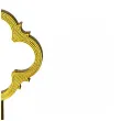 klucz do lania wosku deluxe zloty 13 cm