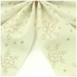 kokarda classic brokat kremowa arpex 15 x 23 cm