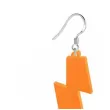 kolczyki blyskawice classic pomaranczowe 20x70 mm