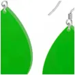kolczyki lezki classic zielone 30x45 mm