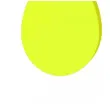 kolczyki lezki neonowe zolte 30x45 mm