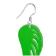 kolczyki skrzydla classic zielone 25x55 mm