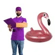 kolo do plywania flamingo rozowy ootb 106 x 99 cm