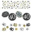 konfetti 40 sparkling celebrations gold amscan 34 g