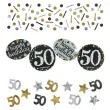 konfetti 50 sparkling celebrations gold amscan 34 g