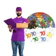 konfetti 70 urodziny mix amscan 14g