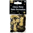 konfetti classy liczba 65 czarno zlote pd party 1 opak