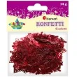 konfetti czapeczki czerwone titanum 14 g