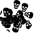 konfetti czaszki halloween congee 15 szt