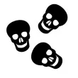 konfetti czaszki halloween congee 15 szt