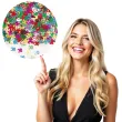 konfetti dekoracja 30 urodziny mix amscan 14 g